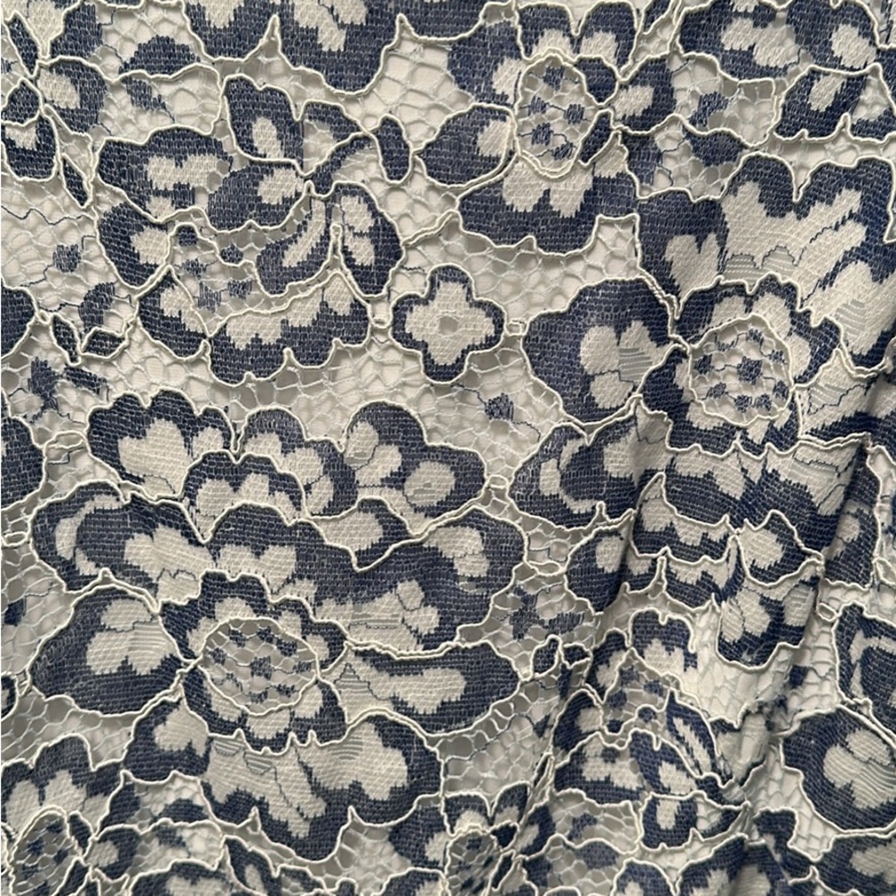 Ralph Lauren Blue and White Sleeveless Dress - Picture 3 of 4